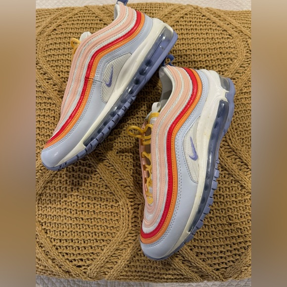 Nike Air Max 97 ‘Grey Light Thistle’ Size 8.5 Women. Excellent Condition - Picture 2 of 9